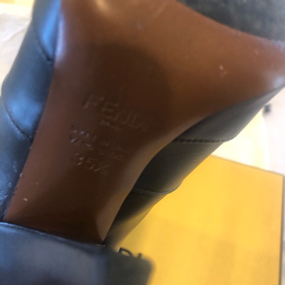 Fendi | Shoes | Last Chancefendi Logo Stretch Ankle Booties  🛍LAST CHANCE🛍FENDI logo stretch ankle booties